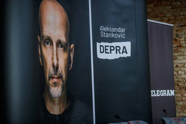 Zagreb:  Promocija knjige Aleksandra Stankovića Depra
