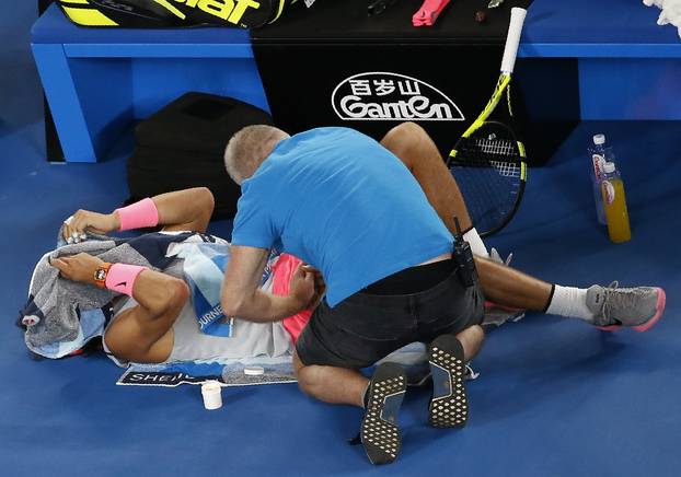 Tennis - Australian Open - Quarterfinals - Rod Laver Arena, Melbourne, Australia