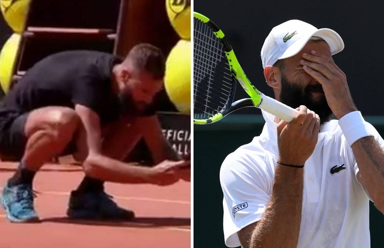 Francuz ponovno u elementu: Paire fotografirao trag loptice