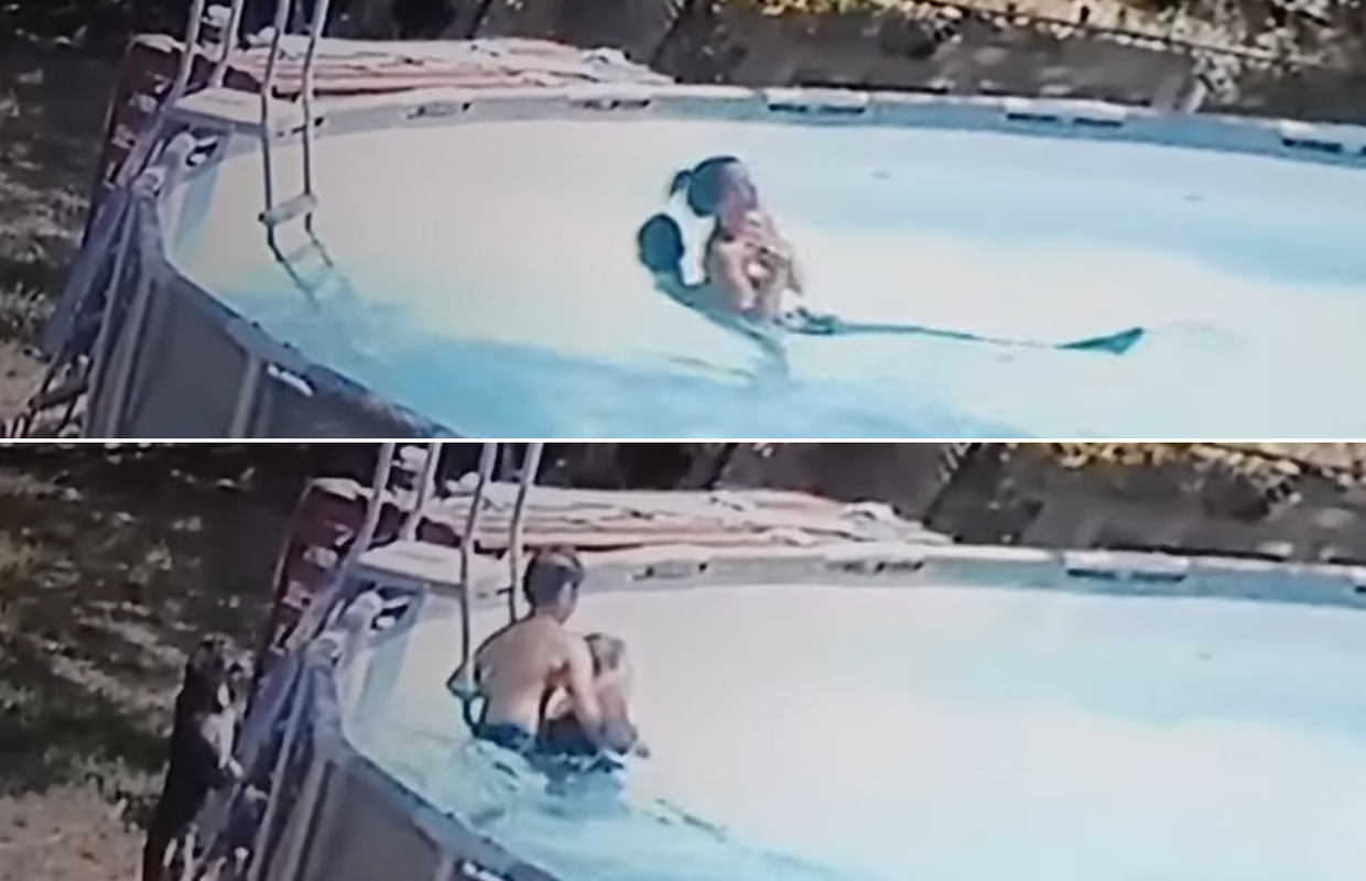 Sigurnosne kamere snimile su dječaka kako spašava majku od utapanja: 'On je moj mali heroj'