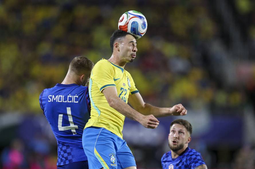 Soccer: International Mens Friendly-Croatia at Brazil