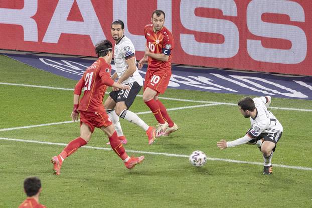 Soccer Laenderspiel / World Cup qualification Germany - North Macedonia 1: 2.