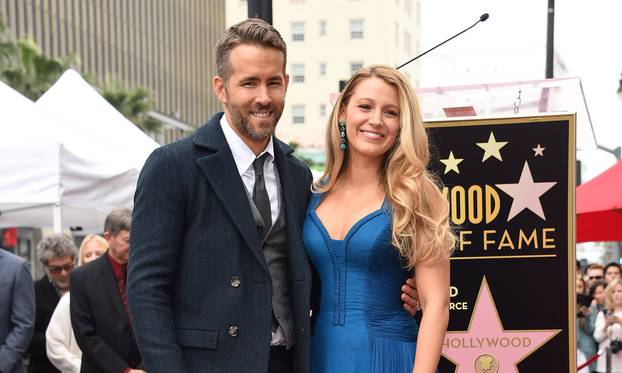 Ryan Reynolds Honored With Star On The Hollywood Walk Of Fame Ceremony - Los Angeles