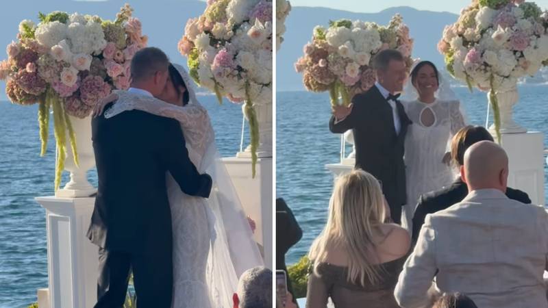 Mario Mamić i Marina Jurić još su se jednom vjenčali! Ovog puta pir je bio u Crnoj Gori...