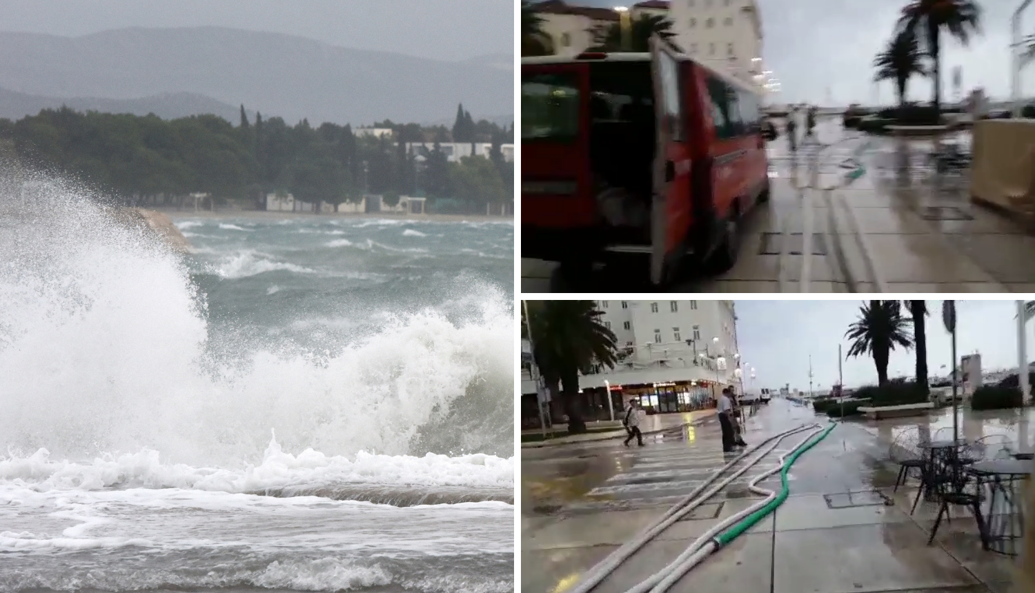 Poplava u Splitu: Dioklecijanovi podrumi su potpuno poplavljeni