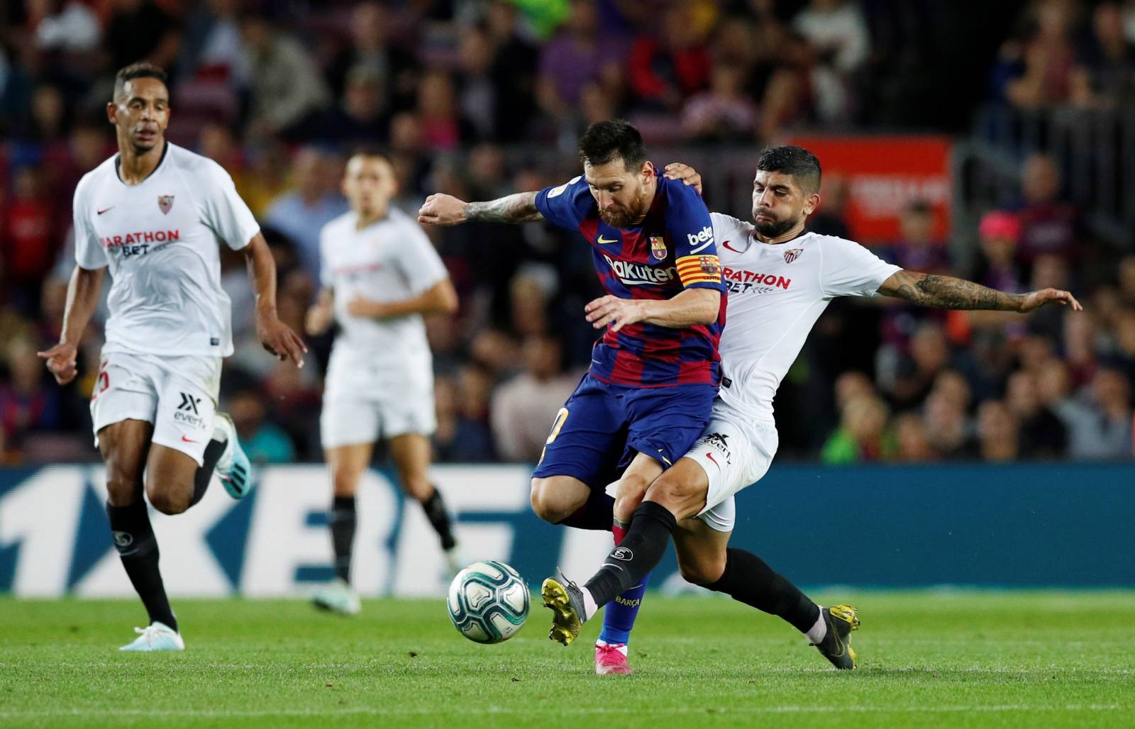 La Liga Santander - FC Barcelona v Sevilla