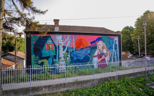 FOTO Grad pretvoren u galeriju: Pogledajte predivne murale na kućama i zgradama u Čačku