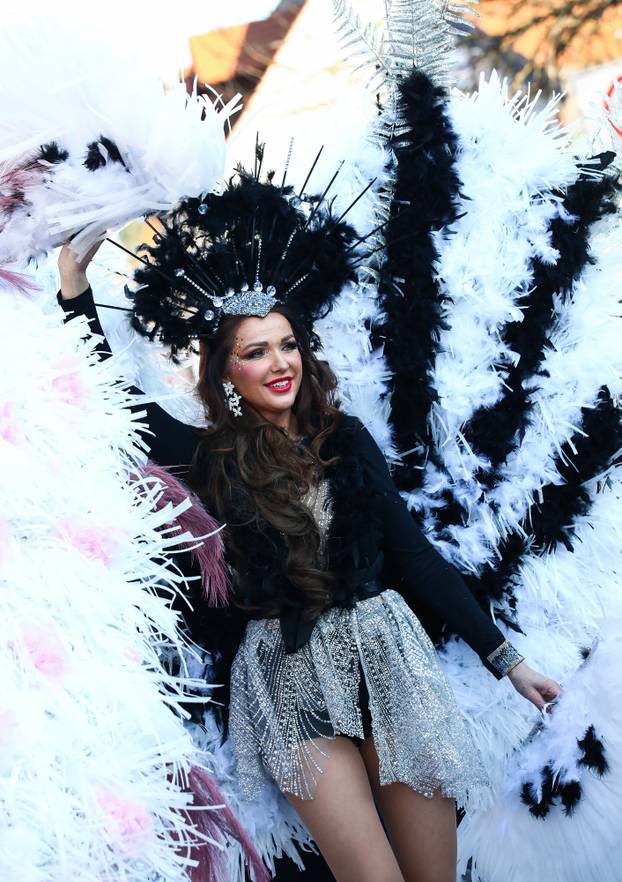 Samobor: Povorka mjesnih odbora i alegorijskih kola na Fašniku