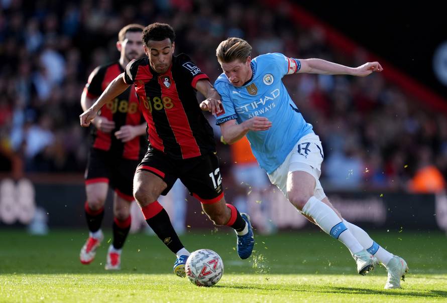 AFC Bournemouth v Manchester City - Emirates FA Cup - Quarter Final - Vitality Stadium