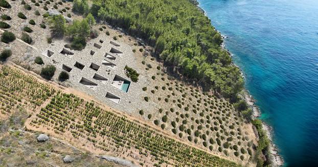 FOTOGALERIJA Hvar dobiva podzemnu vilu iz budućnosti!