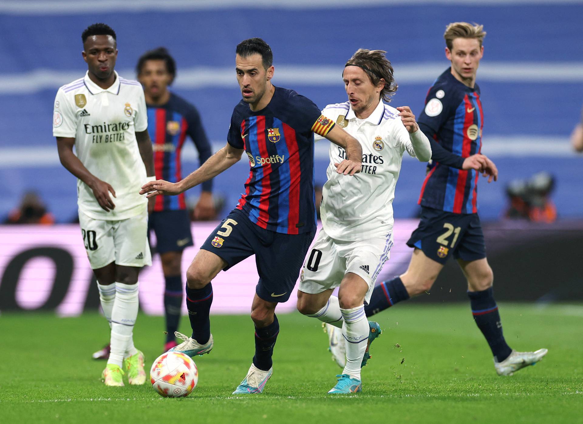 Copa del Rey - Semi Final - First Leg - Real Madrid v FC Barcelona