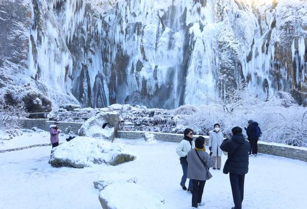 Plitvice pod snijegom i ledom