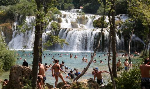 Više se neće moći kupati na Skradinskom buku u NP Krka