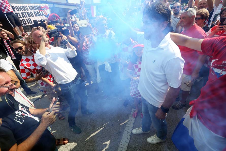 Dalića dočekala fešta kod kuće: 'Moji sugrađani, za ovo se živi'
