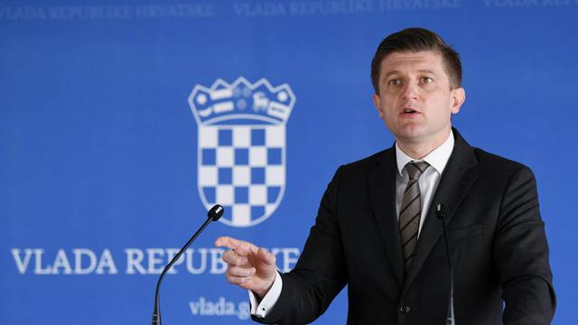 Zagreb: Zdravko Marić obratio se medijima nakon sjednice Vlade