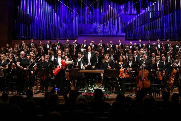 Zagreb: Nastup Zagreba?ke filharmonije u KD Vatroslava Lisinskog 