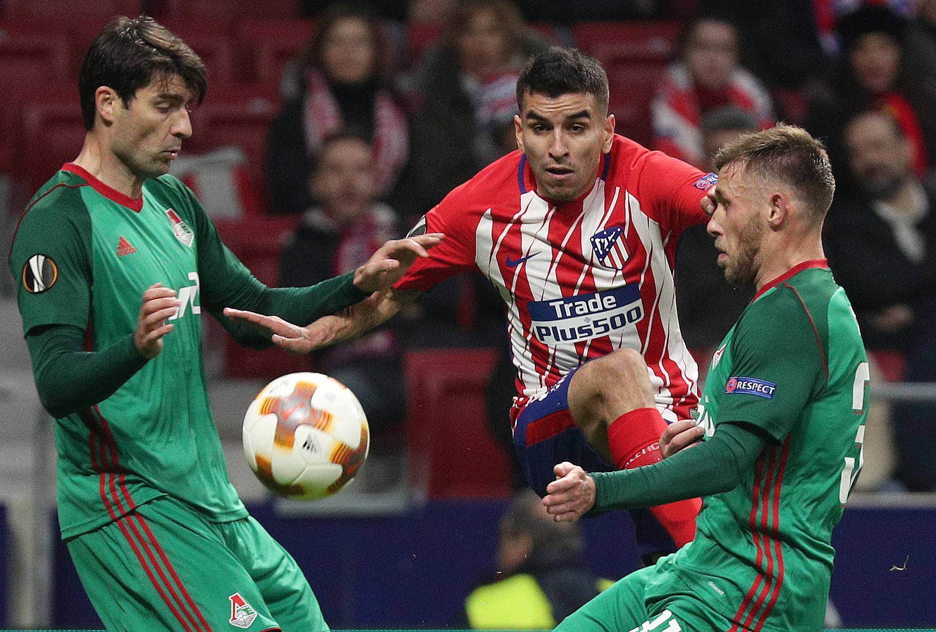 Europa League Round of 16 First Leg - Atletico Madrid vs Lokomotiv Moscow