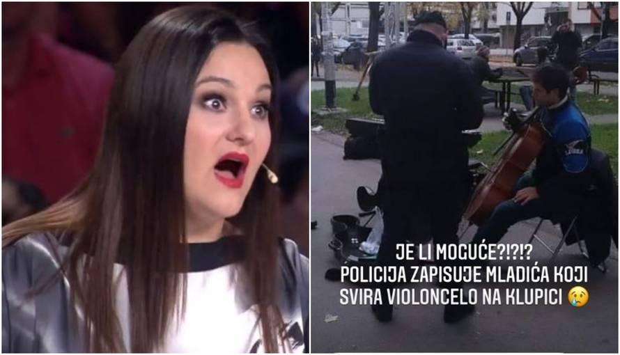 Zaprepaštena Martina Tomčić: Policija zapisuje dečka jer svira?