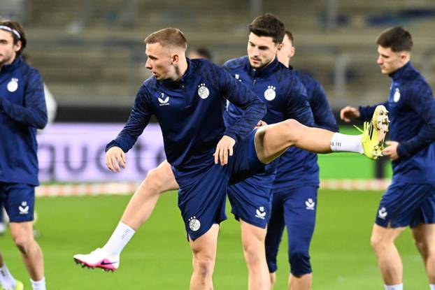 Genk: Nogometaši Dinama odradili trening uoči utakmice protiv Genka