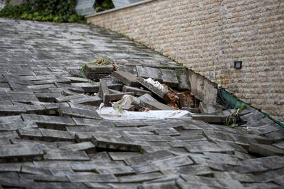 FOTO Nevrijeme kod Zadra je prouzročilo probleme i Modriću. Oštetilo njegovu raskošnu vilu