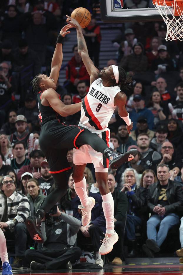 NBA: Toronto Raptors at Portland Trail Blazers