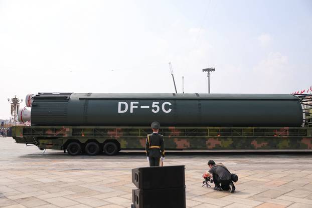 Military parade to mark the 80th anniversary of the end of World War Two, in Beijing