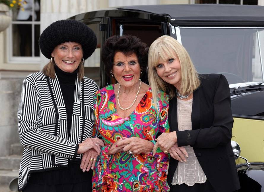 Former Bond Girls Eunice Gayson, Tania Mallet and Britt Ekland