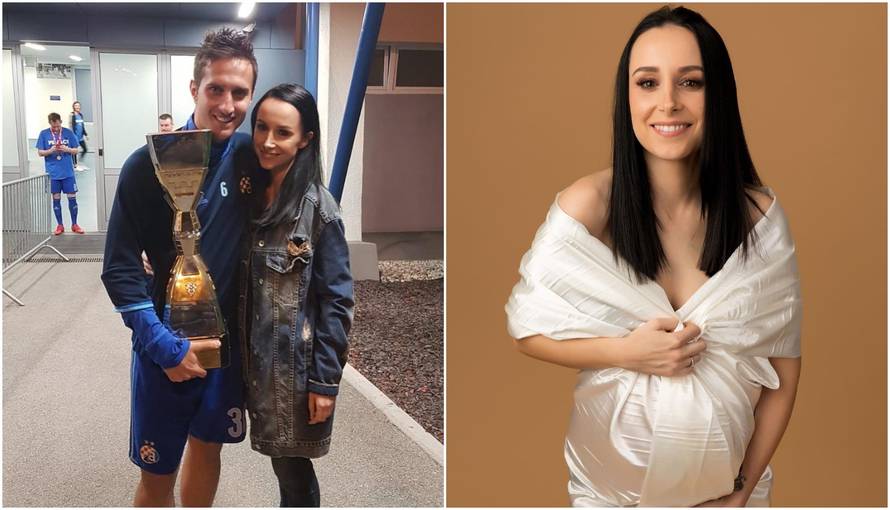 Žena dinamovca Gavranovića rodit će za 3 tjedna: 'Curica je'