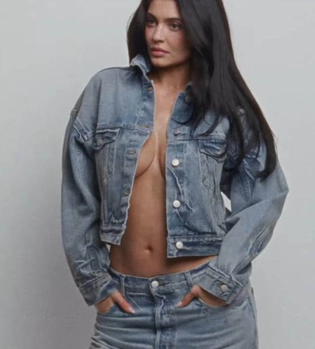 Kylie Jenner stars in a new advertising campaign for her clothing brand 'KHY',