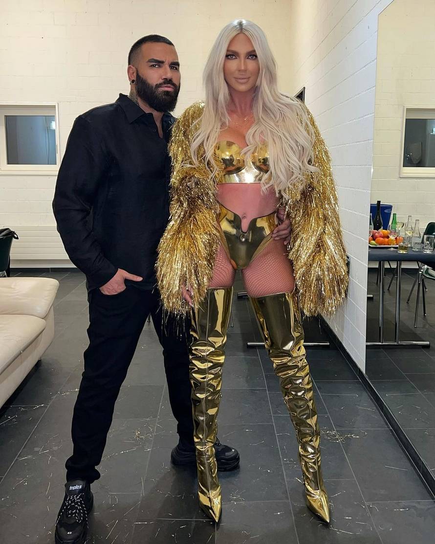 Jelena Karleuša poljubila Azisa, bugarsku zvijezdu koja ima sa Severinom duet: 'To je taj spoj!'