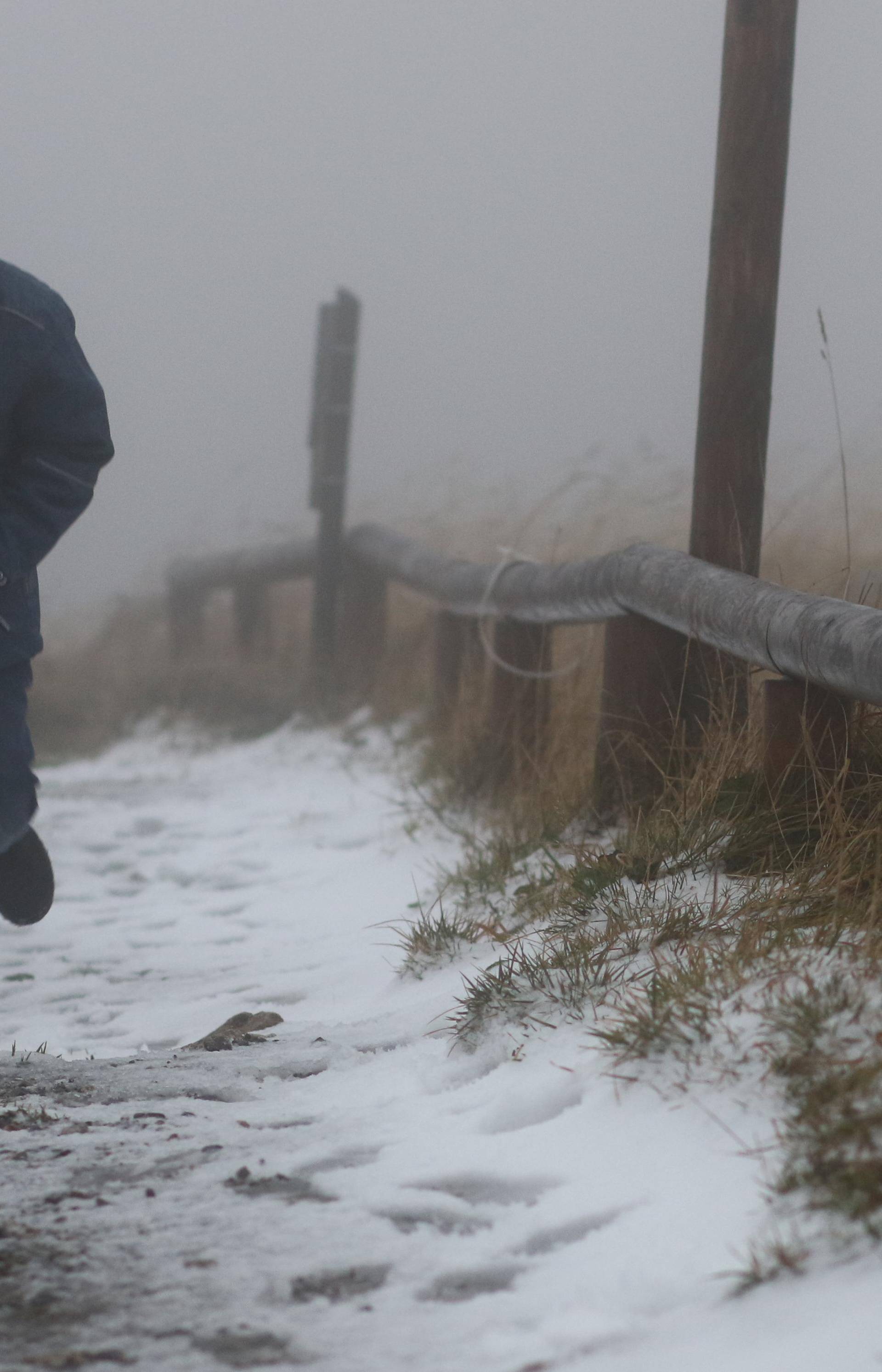 First snow on the Brocken