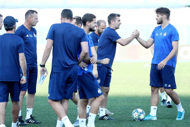 Zagreb: Trening GNK Dinamo uoči sutrašnje utakmice protiv Rosenborga