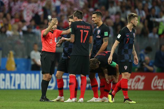 RUS, FIFA WM 2018, Kroatien vs England