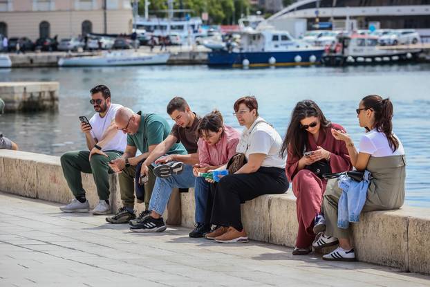 Sunčan dan u Splitu 