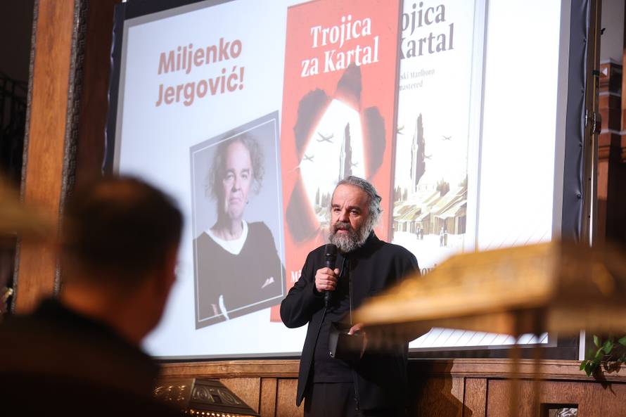Zagreb: Miljenko Jergović dobitnik je nagrade Fric za knjigu 'Trojica za kartal'