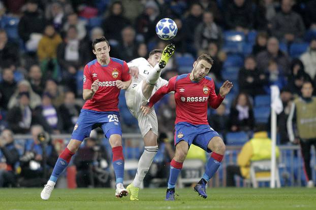 REAL MADRID v CSKA MOSCU. UEFA CHAMPIONS LEAGUE 2018/2019. ROUND 6