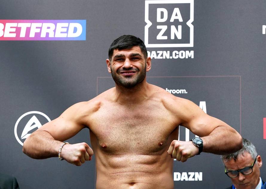 Vaganje Filipa Hrgovi?a uo?i sutrašnjeg boksa?kog spektakla u Londonu