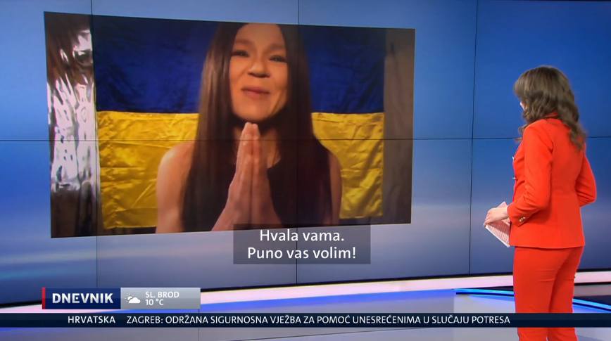 Ruslana: 'Ljudi danima nemaju hranu, vodu i struju. Putin za mene ne postoji, on nije čovjek'