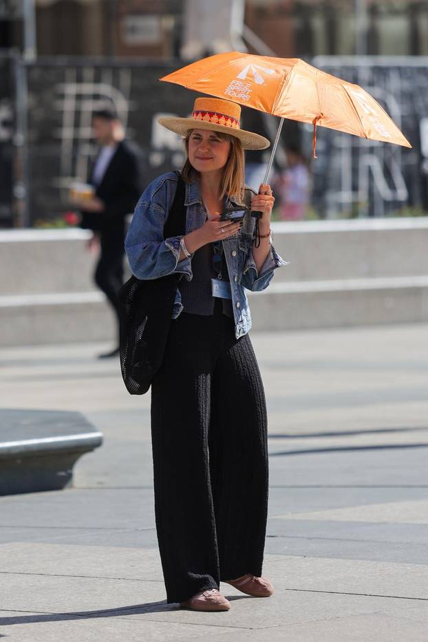 Sunčano subotnje prijepodne u Zagrebu