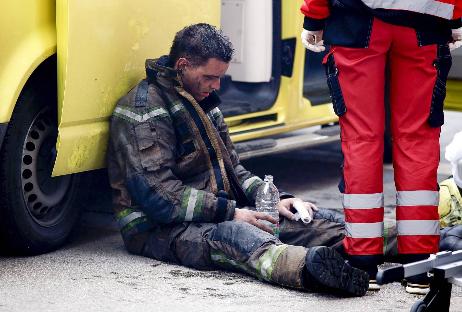 Split: Požar u stanu stambene zgrade na Trsteniku