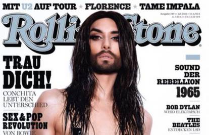 Conchita je u toplesu pozirala za naslovnicu Rolling Stonea
