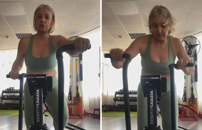 Ljeto dolazi, a Danijela Dvornik ne staje u topljenju kilograma! 'Ovaj trening je muka Isusova'