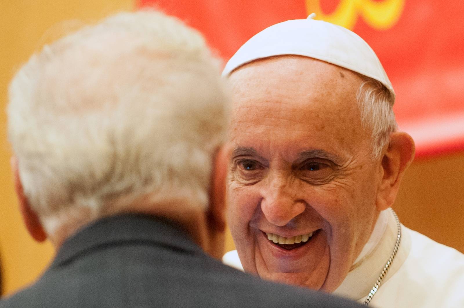 October 23, 2018 : Meeting with the young and the elderly during the special event "The wisdom of the time", within the framework of the XV Ordinary General Assembly of the Synod of Bishops on the theme: "Young people, faith and vocational discernment".