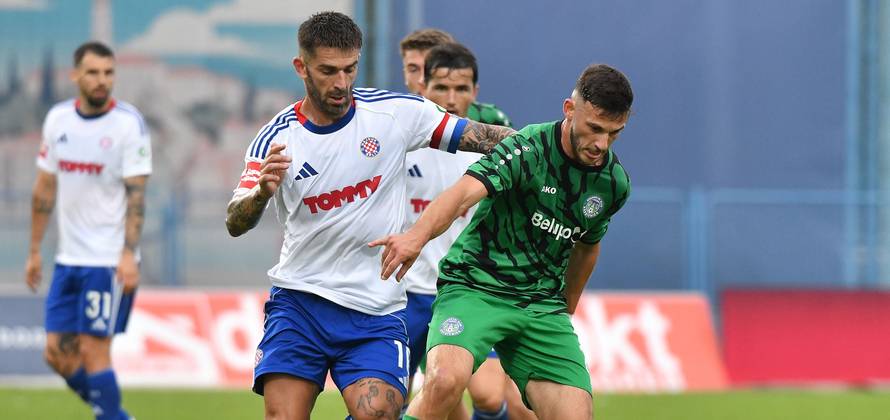 Koprivnica: Koprivnica i Hajduk sastali se u šesnaestini finala Hrvatskog nogometnog kupa