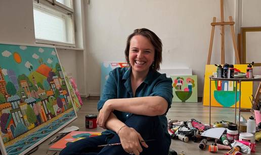 FOTO Slike Alene Gojak očarale su čak i Đokovića i Ninu Badrić: 'Želim bojama liječiti svijet'