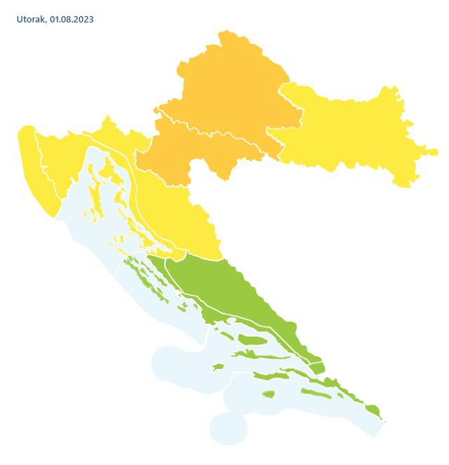 Olujno grmljavinsko nevrijeme i tuča pogodilo Sloveniju, u Italiji pijavice. Stiglo je i do Hrvatske