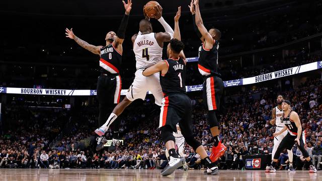 NBA: Playoffs-Portland Trail Blazers at Denver Nuggets