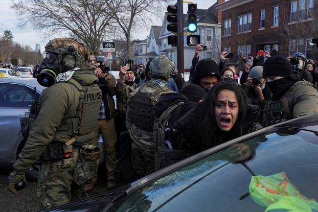 Aftermath of the fatal shooting of Renee Nicole Good, in Minneapolis