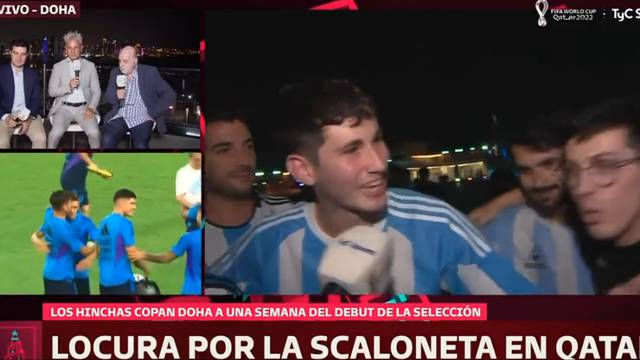 VIDEO Sramotan ispad navijača Argentine prema Francuzima