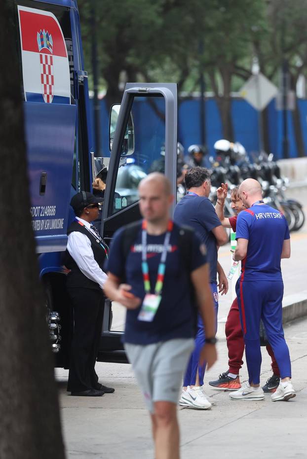 Dallas: Hrvatski nogometni reprezetativci odlaze na trening